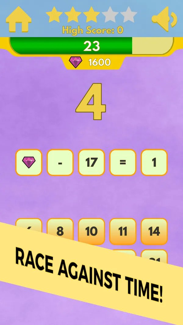 Math Rush screenshot